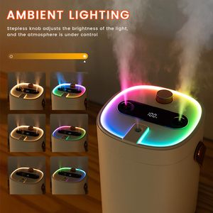 Creative 3 Sprinkler Hydrating Spray USB Convenient Mute 2L Heavy Mist Essential <b>Oil</b> Aroma <b>Diffuser</b> Atmosphere Humidifier - Product Image 6