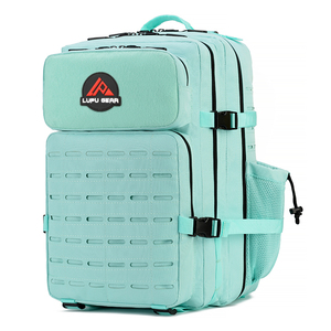 Mochila táctica LUPU BL130 verde menta, muy vendida en fábrica, disponible en stock, mochila para exteriores con sistema Molle, mochilas para senderismo. - Product Image 2