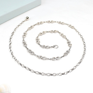 Nuova Collezione: Catena per Vita da Donna, Cintura Decorativa, Accessorio Modellante in Lega <span class=keywords><strong>di</strong></span> Zinco con Strass Elettroplaccati - Product Image 3
