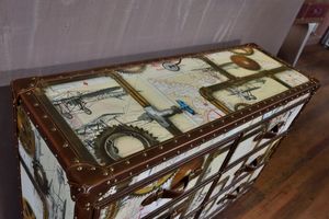 Antiek Vintage Rustiek Luxe Land Klassiek Meubilair Handgeschilderd Huis Hotel Slaapkamer Thuis Kantoor Verstelbaar 5 + Lades Wonen - Product Image 2