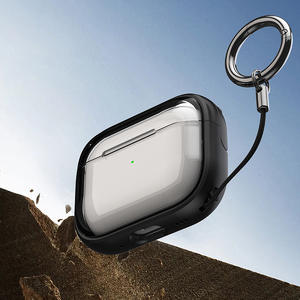 Funda de goma suave Simple de negocios de plástico transparente para <span class=keywords><strong>Air</strong></span> Pods <span class=keywords><strong>Pro</strong></span> Generation con funda de soporte para <span class=keywords><strong>Air</strong></span> Pods <span class=keywords><strong>Pro</strong></span> 2nd - Product Image 5