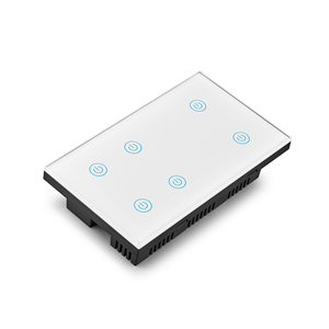 13A US/UK Standard zigbee Tuya Wall Touch Switch 6 Gang <span class=keywords><strong>Smart</strong></span> <span class=keywords><strong>APP</strong></span> controllata da Alexa Google Home - Product Image 5