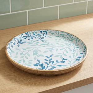 Cuencos Redondos de Madera para Servir en Bodas, Diseño Clásico Ecológico, Marca TLT, Modelo 18WT-005 - Product Image 3