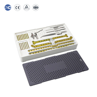 Système de plaques orthopédiques vétérinaires ALPS de 4,0 mm, kit d'instruments d'implantation pour fractures osseuses en titane pour chiens