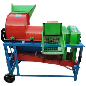 Multifunctional thresher small household soybeans and sorghum millet automatic peeling thresher