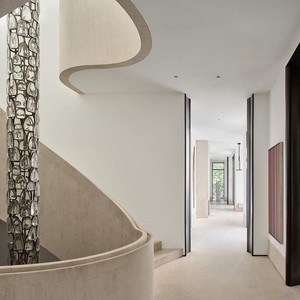 Staircase Chandelier Long Shape <b>LED</b> <b>Light</b> Source 220V Double Height Villa Duplex Lighting Designer Creative Pendant <b>Light</b> - Product Image 2