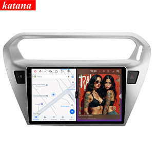 Autoradio DVD 120W X 6CH Série Katana pour Peugeot 301 pour Citroën <span class=keywords><strong>C</strong></span>-<span class=keywords><strong>Elysee</strong></span> CElysee 2012 - 2016 8+256GB <span class=keywords><strong>Android</strong></span> 14 - Product Image 1