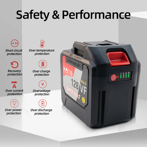 Paket Baterai Li-ion Isi Ulang 37V 6600mAh 10S3P dengan BMS Pintar untuk Peralatan Listrik Tanpa Kabel - Product Image 6