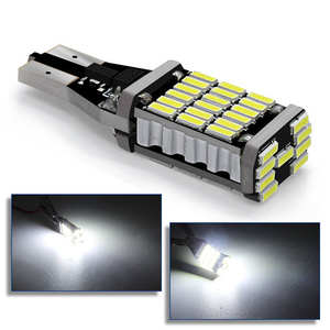 T15 921 W16W 45SMD 4014 LED Auto <span class=keywords><strong>Feu</strong></span> <span class=keywords><strong>De</strong></span> Frein Supplémentaire CANBUS PAS D'ERREUR Feux <span class=keywords><strong>De</strong></span> <span class=keywords><strong>Recul</strong></span> <span class=keywords><strong>De</strong></span> Voiture Feux Diurnes DC12 Blanc - Product Image 2