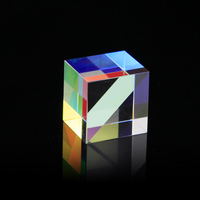 Prix d'usine – Prisme optique en verre BK7 transparent 20x20x20mm X-Cube avec revêtement antireflet pour usage décoratif et emballage cadeau