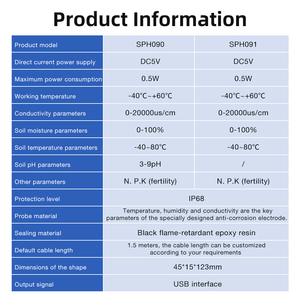 <span class=keywords><strong>เครื่อง</strong></span><span class=keywords><strong>วัด</strong></span>คุณภาพ<span class=keywords><strong>ดิน</strong></span>แบบมืออาชีพ ความแม่นยำสูง <span class=keywords><strong>วัด</strong></span>ค่า PH/EC/อุณหภูมิ/<span class=keywords><strong>NPK</strong></span> 8-in-1 แบบ USB สำหรับการเกษตร - Product Image 6