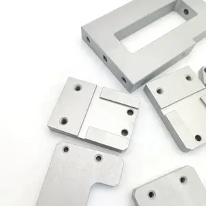 OEM Custom CNC machining milling audio control plate sheet metal fabrication OEM anodizing aluminum front panel laser cutting