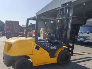 Chariot élévateur diesel Komatsu FD50 d'occasion, chariot élévateur japonais d'occasion de 5 tonnes à moteur à combustion interne à vendre - Product Image 4