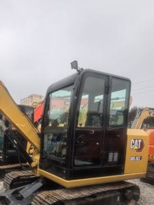 Excavatrice sur chenilles hydraulique Caterpillar 305.5E2 d'occasion, mini pelle de 5,5 tonnes avec composants de soupape et de roulement Kawasaki - Product Image 4