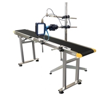 Imprimante jet d'encre portable facile à utiliser, codeur jet d'encre en gros 12,7 mm 600 dpi pour dates d'expiration, codes-barres, sacs, bouteilles et cartons
