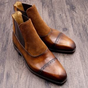 Bottes <span class=keywords><strong>Chelsea</strong></span> à cheville pour homme Cie A03, fabrication artisanale de haute qualité, cousues Goodyear, automne-hiver - Product Image 4