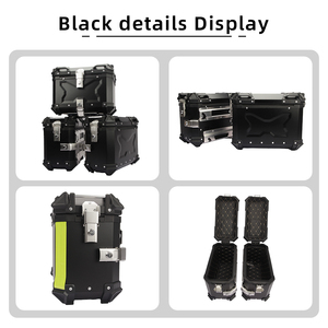 ชุดกล่องเก็บของสำหรับรถมอเตอร์ไซค์ <span class=keywords><strong>Benelli</strong></span> Trk <span class=keywords><strong>502</strong></span> กล่องหลังและกล่องข้าง ทำจากอลูมิเนียมอัลลอยด์ กล่องเก็บของด้านบน กล่องเก็บของด้านข้าง กล่องเก็บเครื่องมือ กล่องแบบกำหนดเอง - Product Image 5