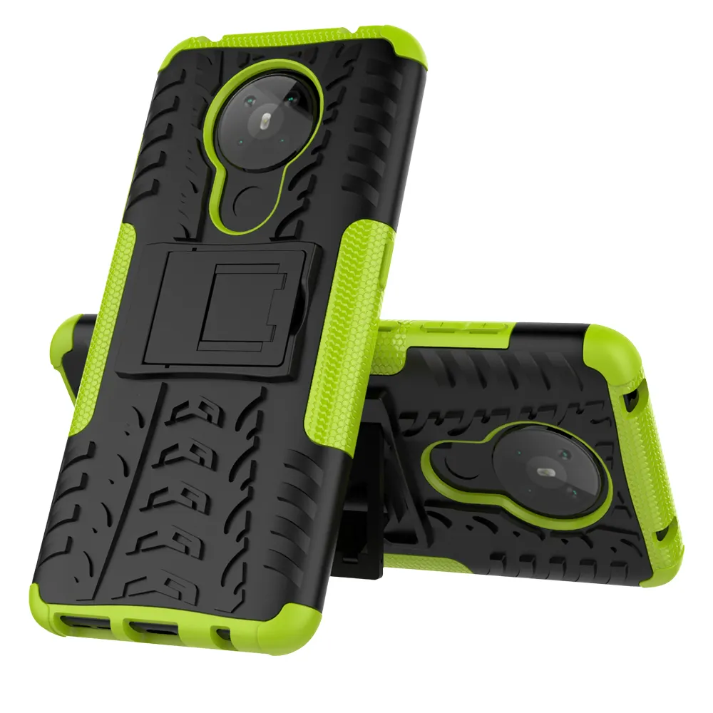 Coque de téléphone portable, antichoc, avec support de pneu pour NOKIA 5.3