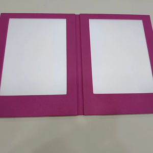 Menús de Restaurante Iluminados Personalizados del Fabricante, Menú de Mesa Digital de Doble Página de Cuero PU, Portamenús LED para Bares - Product Image 1