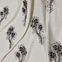 Robes de Soirée et de Mariée Longues en Tissu Lin Mélangé Brodé de Paillettes Florales – Vente en Gros