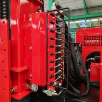 Foreuse hydraulique DTH sur chenilles solaire TZ670, couple de 11200 Nm, capacité de montée de 30 degrés, 6 m, pour le désert, télécommandée