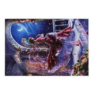 Puzzle en papier personnalisé de haute qualité, prix d'usine, 1000 pièces, pour adultes - Product Image 1