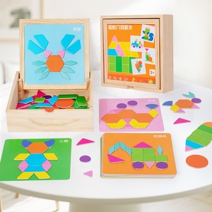 Đa Đồ Họa 3D Trò Chơi Ghép Hình Câu Đố Nhận Thức Trò Chơi Câu Đố Đa Chức Năng Hình Dạng Hình Học Đầy Màu Sắc Mô Hình Khối - Product Image 2