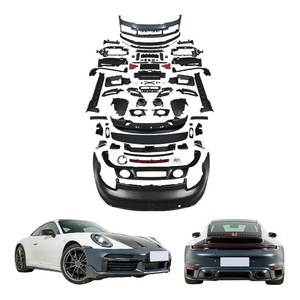Nuevo Kit de Carrocería 992 2019-2024 para Modificación de Automóviles, Parachoques Delanteros/Traseros de Fibra de Carbono con Luces Antiniebla para 911 - Product Image 1