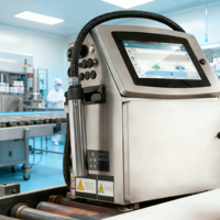 Impresora de Inyección de Tinta Continua DOCOD V2000 para Codificación de Fechas de Caducidad, Máquina de Impresión por Lotes de Matriz de Puntos para Tuberías, Cables y Alambres, Precio de Fábrica