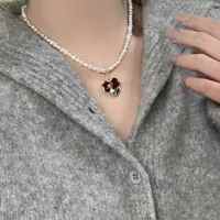 Art Femmes 6-7mm Naturel Haute Qualité Baroque Perle D'eau Douce Collier 38 + 5cm avec 38 + 5cm Chaîne Nouveau et Élégant Accessoire