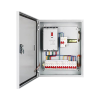 Caja de Distribución de Energía Montada en Pared con Clasificación IP65, Panel Eléctrico para Exteriores de 4-12 Vías para Sistemas Solares Conectados a la Red