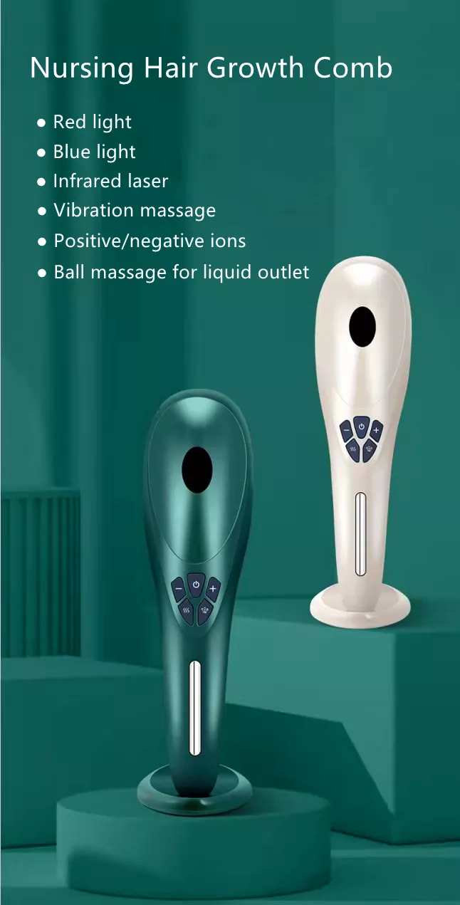 New product 2021 Factory Supplier protouch led hair growth therapy comb beauty machine