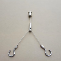 Beschichteter Stahl Gesenk augen anschluss Drahtseil kabel Metall ösen klemmen Crimp rohrs ch weißen Schweißen Schneiden von Stahldraht seilen