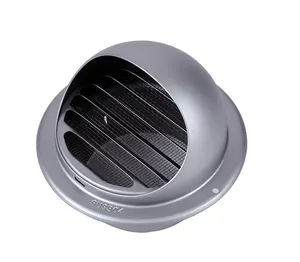 Ventilación de aire de techo de pared de acero inoxidable impermeable personalizada de alta calidad cubierta de rejilla de escape de ventilación de aire moderna