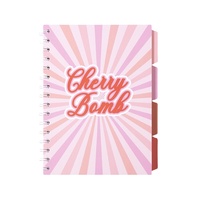 Cuaderno Espiral de Tapa Dura A5 con Papel Marfil de 70 g/m², Opción de Regalo Personalizable para Estudiantes - Kit de Suministros de Impresión y Fabricación