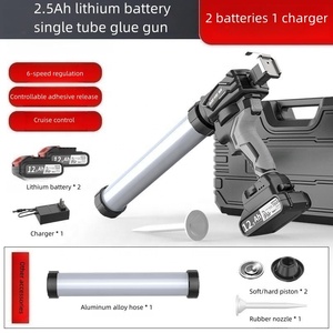NEOBRISKEN <span class=keywords><strong>Pistolet</strong></span> à colle électrique portable rechargeable en <span class=keywords><strong>silicone</strong></span> <span class=keywords><strong>Pistolet</strong></span> à colle portable alimenté par <span class=keywords><strong>batterie</strong></span> - Product Image 6