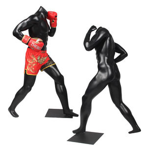 Mannequins de <span class=keywords><strong>boxe</strong></span> de sport musculaire masculin noir mat sans tête à vendre - Product Image 2