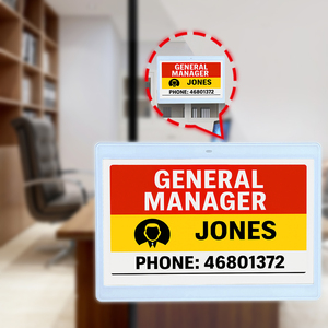 Smart Office Solution Wireless Bluetooth Etiqueta Electronica Digital Signage Esl Label Indoor Epaper <b>Large</b> <b>E</b> <b>Ink</b> <b>Screen</b> Display - Product Image 1