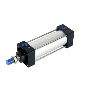 Pneumatics SC loạt tiêu chuẩn dài đột quỵ tác động kép Piston xi lanh thanh hành động kép xi lanh không khí