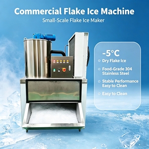 Máquina industrial para hacer hielo en cubos de alta calidad para negocios - Product Image 1
