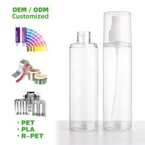 Personnalisation disponible 200ml conteneur d'emballage de voyage bouteilles de pulvérisation de brouillard d'emballage de <span class=keywords><strong>gel</strong></span> de bain avec au-dessus du chapeau - Product Image 5