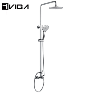 D'économie D'eau en gros Ensemble De Mélangeur De Douche Barre Coulissante Pluie <span class=keywords><strong>Colonne</strong></span> De Douche <span class=keywords><strong>Mitigeur</strong></span> de <span class=keywords><strong>Baignoire</strong></span> - Product Image 1