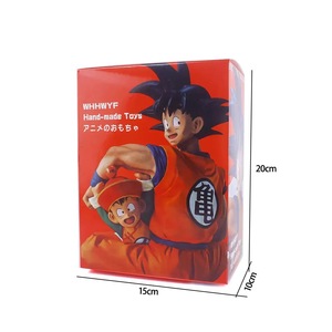 Figura de Acción de Dragon Ball de 16 cm, Son Goku, Juguetes de PVC, Figura de Super Saiyan GK de 6.3 Pulgadas, Postura Sentada para Decoración - Product Image 4