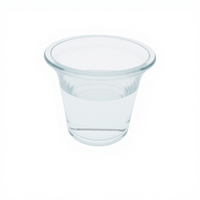 Gobelets à sauce froide jetables en PLA transparents et biodégradables de 1oz, 2oz, 3oz, avec couvercles à ouverture facile, personnalisables avec logo moderne, pour fêtes