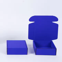 Boîte d'emballage pliable pour chaussettes et écharpes, personnalisable, recyclable, avec impression colorée, laminage mat et gaufrage