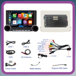 Autoradio universel 11,8 pouces, <span class=keywords><strong>lecteur</strong></span> stéréo Android avec Carplay, Android Auto, Bluetooth, USB - Écran tactile HD 2000x1200 pour toutes les voitures - Product Image 6