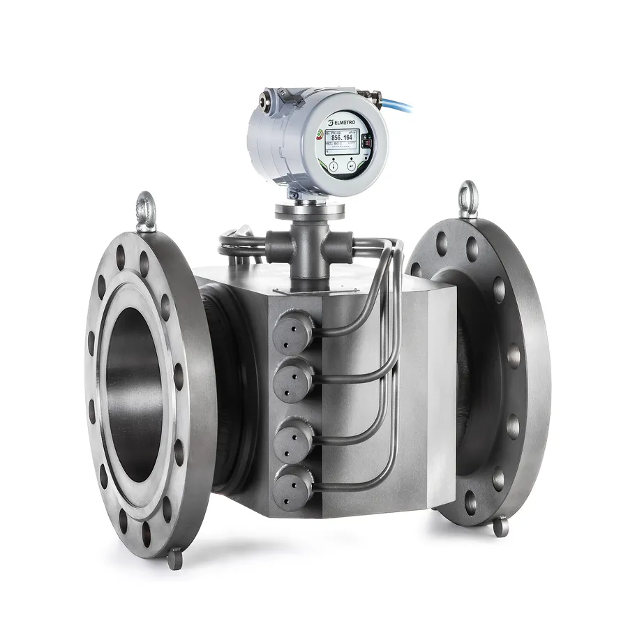 HART Certified nitrogen gas flow meter, automatic supply switching