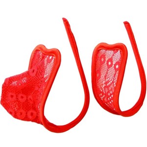 String sexy en maille bleue sans couture pour femmes, lingerie adulte - Product Image 4