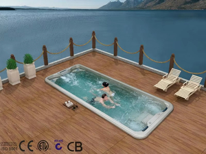 Vasca <span class=keywords><strong>Idromassaggio</strong></span> Moderna da 8 Metri per Ville e <span class=keywords><strong>Hotel</strong></span> FS-S08B con Certificazioni ISO CE SAA CB - Product Image 1