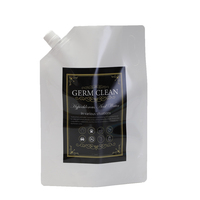 Approvisionnement d'usine écologique petite taille cosmétique shampooing liquide échantillon bec sac d'emballage crème pour le visage support pochette capuchon en plastique